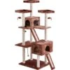 Frisco 72-in Large Base Faux Fur Cat Tree & Condo 2 Frisco 72-in Large Base Faux Fur Cat Tree & Condo -Frisco 101809 MAIN. AC SS1800 V1584451049