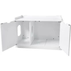 Frisco Decorative Bench Cat Litter Box Cover -Frisco 156788 PT2. AC SS1800 V1565376127