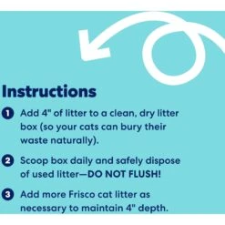 Frisco Pine Pellet Unscented Non-Clumping Wood Cat Litter -Frisco 161458 PT5. AC SS1800 V1657656016