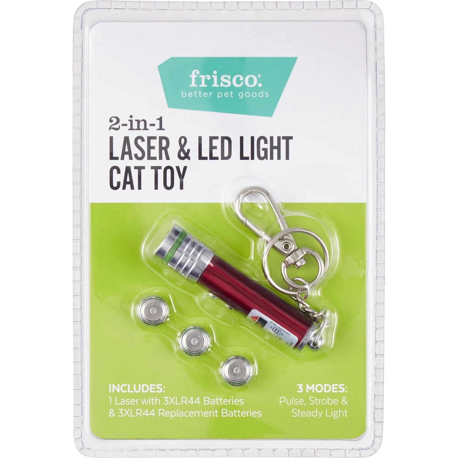 Frisco 2-in-1 Laser & LED Light Laser Cat Toy 3 Frisco 2-in-1 Laser & LED Light Laser Cat Toy