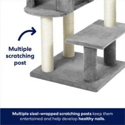 Frisco 48-in Heavy Duty Faux Fur Cat Tree & Condo 10 Frisco 48-in Heavy Duty Faux Fur Cat Tree & Condo -Frisco 169399 PT3. AC SS1800 V1667229003