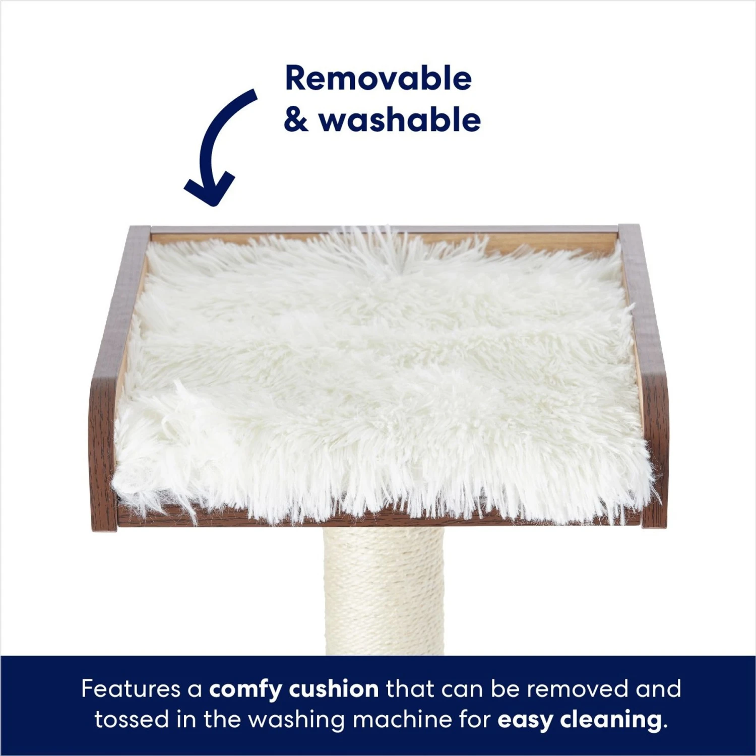 Frisco 62-in Modern Cat Tree & Condo 7 Frisco 62-in Modern Cat Tree & Condo - Image 5