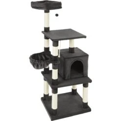 Frisco 59-in Faux Fur Cat Tree & Condo 17 Frisco 59-in Faux Fur Cat Tree & Condo -Frisco 180387 PT7. AC SS1800 V1584453462