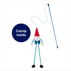 Frisco Gnome Teaser Wand Cat Toy With Catnip -Frisco 204545 PT2. AC SS1800 V1686579199