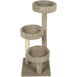Frisco 50-in Real Carpet Wooden Cat Tree -Frisco 208930 PT3. AC SS1800 V1589221426
