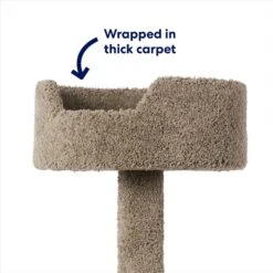 Frisco 65-in Real Carpet Wooden Cat Tree 9 Frisco 65-in Real Carpet Wooden Cat Tree -Frisco 208934 PT2. AC SS1800 V1667229260