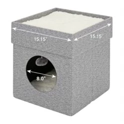 Frisco Single Cube Stackable And Collapsible Cat Condo -Frisco 214367 PT1. AC SS1800 V1603929535