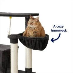 Frisco 66-in Cat Tree With Bed, Condo, Lounge Basket & Top Perch -Frisco 214381 PT2. AC SS1800 V1667229521