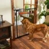 Frisco Wood Accents Extra Tall Auto-close Dog Gate 1 Frisco Wood Accents Extra Tall Auto-close Dog Gate -Frisco 221968 MAIN. AC SS1800 V1595281859