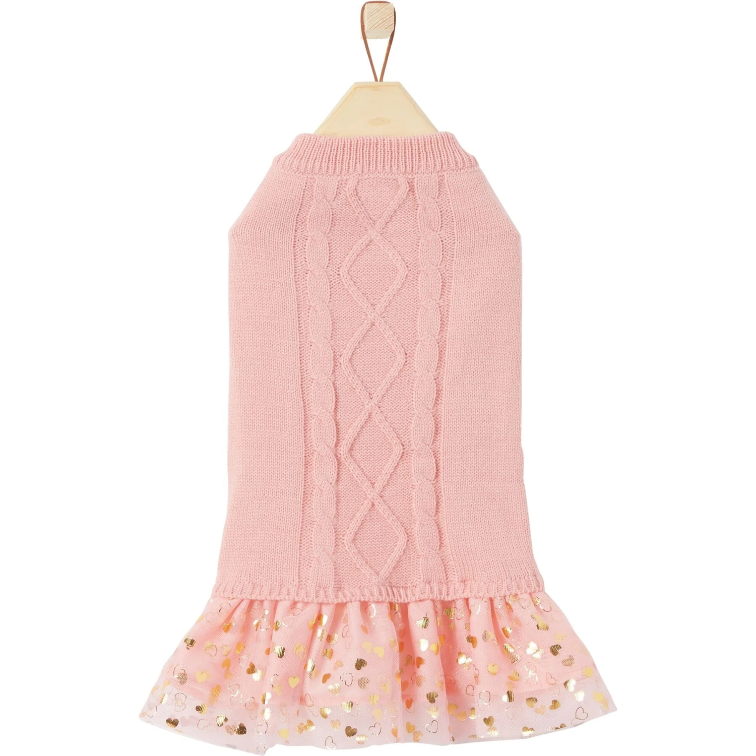 Frisco Cable Knit Dog & Cat Sweater Dress 6 Frisco Cable Knit Dog & Cat Sweater Dress - Image 4