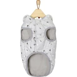 Frisco Mediumweight Silver Polka Dotted Insulated Dog & Cat Coat 13 Frisco Mediumweight Silver Polka Dotted Insulated Dog & Cat Coat -Frisco 224017 PT4. AC SS1800 V1600732878