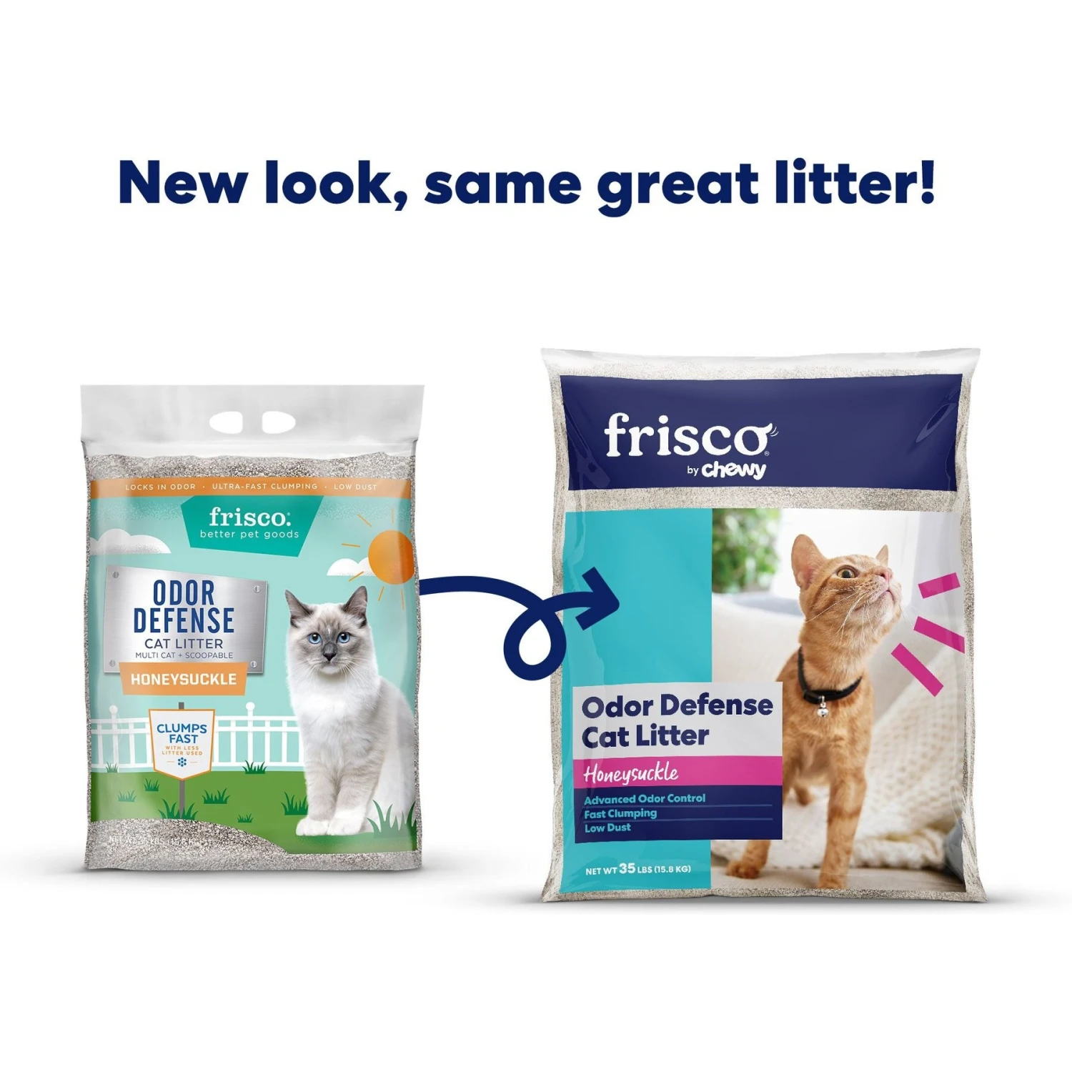 Frisco Odor Defense Honeysuckle Scented Clumping Clay Cat Litter 4 Frisco Odor Defense Honeysuckle Scented Clumping Clay Cat Litter - Image 2