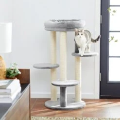 Frisco 14 Frisco 41-in Faux Fur Cat Tree