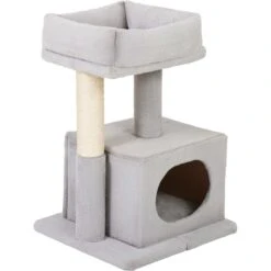 Frisco 24.8-in Faux Fur Cat Tree & Condo 9 Frisco 24.8-in Faux Fur Cat Tree & Condo -Frisco 236544 PT2. AC SS1800 V1637694132