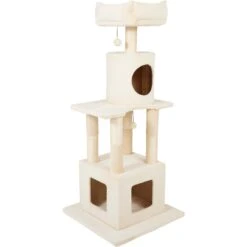 Frisco 54 In Faux Fur Cat Tree & Condo -Frisco 236551 PT2. AC SS1800 V1637694205