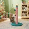 Frisco Holiday 29.5-in Candy Cane Sisal Cat Scratching Post With Toy -Frisco 236565 MAIN. AC SS1800 V1601330186