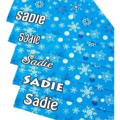 Frisco Blue Snowflakes Personalized Dog & Cat Bandana 14 Frisco Blue Snowflakes Personalized Dog & Cat Bandana -Frisco 242803 PT4. AC SS1800 V1618511514