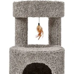 Frisco 36-in Real Carpet Wooden Cat Tree -Frisco 244521 PT4. AC SS1800 V1603204593