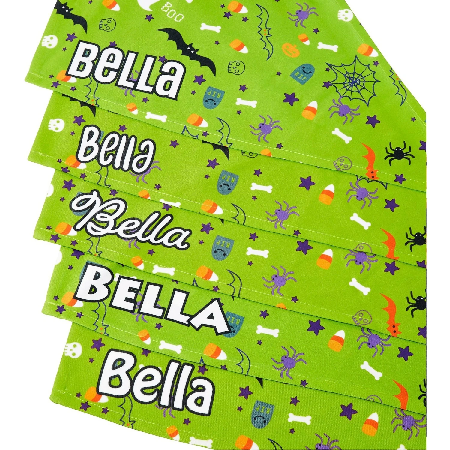 Frisco Halloween Boo! Personalized Dog & Cat Bandana 7 Frisco Halloween Boo! Personalized Dog & Cat Bandana - Image 5