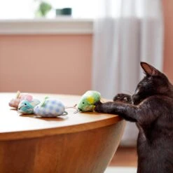 Frisco Easter Mice Cat Toy With Catnip, 4 Count -Frisco 248051 PT5. AC SS1800 V1608766684