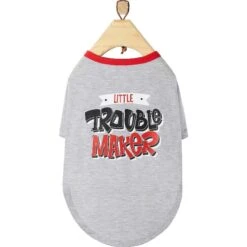 Frisco Little Trouble Maker Dog & Cat T-Shirt -Frisco 248639 PT3. AC SS1800 V1644960083