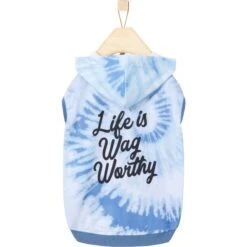 Frisco Life Is Wag Worthy Tiedye Print Dog & Cat Hoodie 13 Frisco Life Is Wag Worthy Tiedye Print Dog & Cat Hoodie -Frisco 249094 PT3. AC SS1800 V1614658652