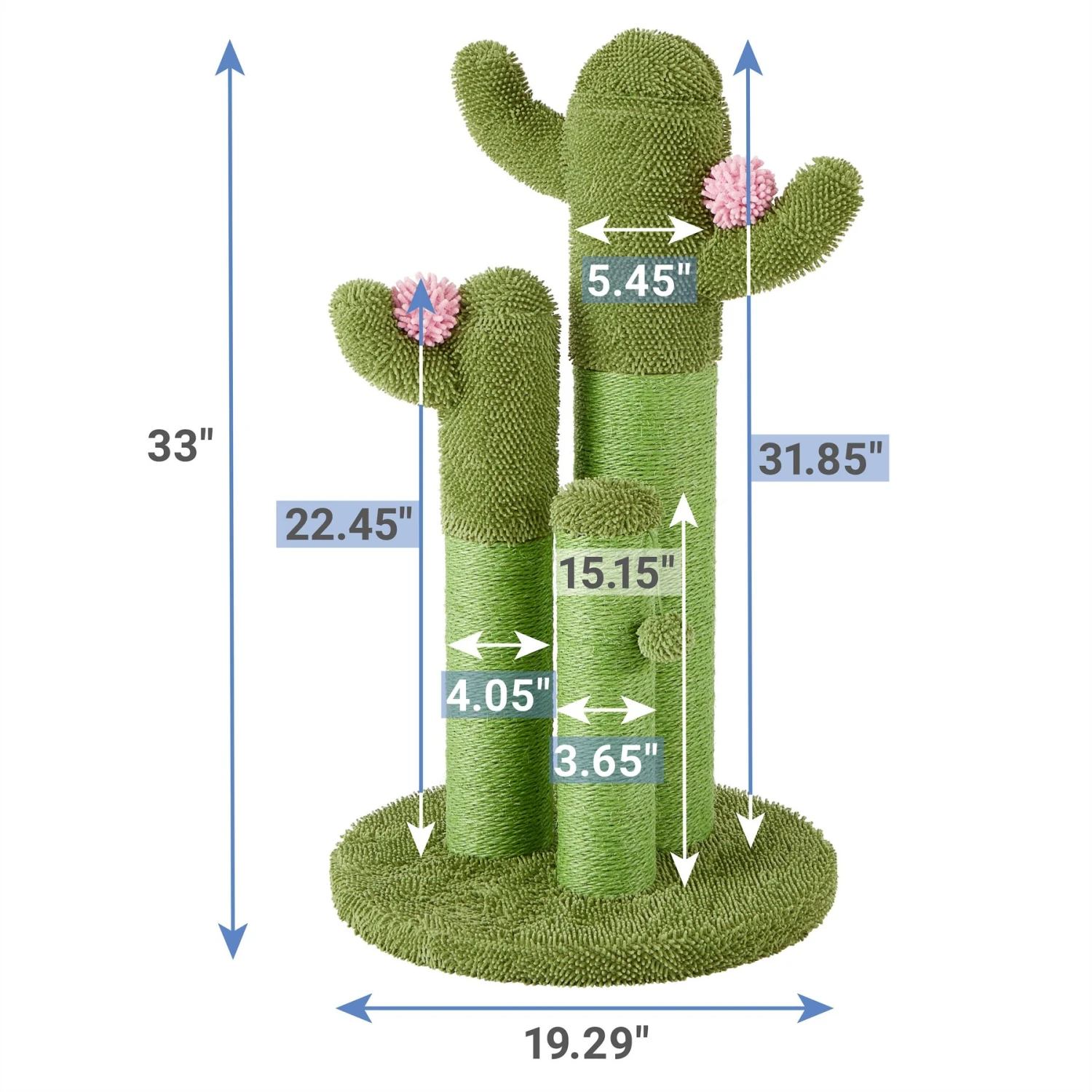 Frisco Cactus Cat Scratching Post 4 Frisco Cactus Cat Scratching Post - Image 2