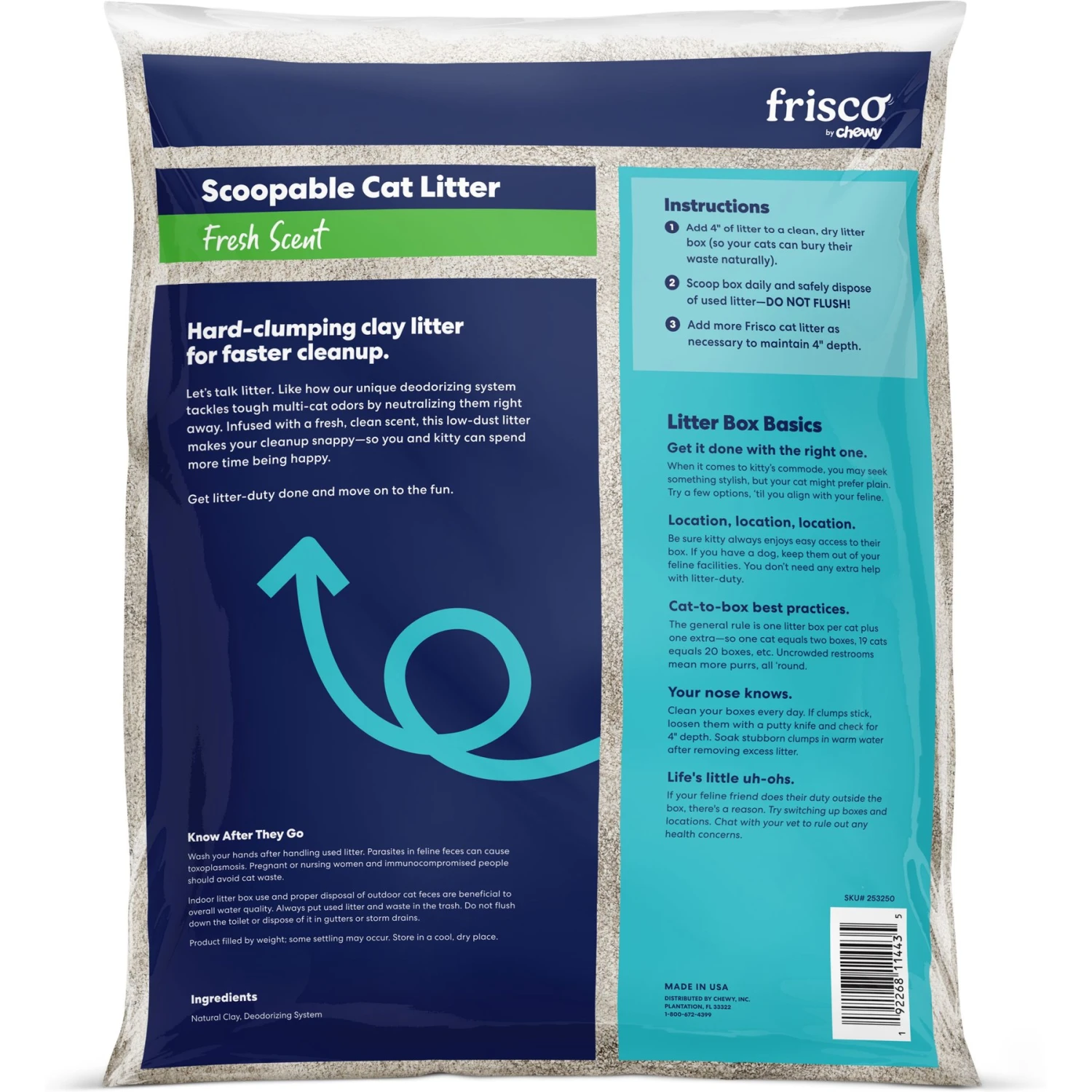 Frisco Multi-Cat Fresh Scented Clumping Clay Cat Litter 4 Frisco Multi-Cat Fresh Scented Clumping Clay Cat Litter - Image 3