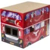 Frisco Magic Bus Cardboard Cat House, 2-Story -Frisco 266701 MAIN. AC SS1800 V1621535870