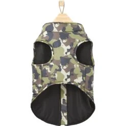 Frisco Mediumweight Camo Print Insulated Dog & Cat Zippered Coat, Green 12 Frisco Mediumweight Camo Print Insulated Dog & Cat Zippered Coat, Green -Frisco 268295 PT5. AC SS1800 V1628827619