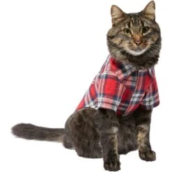 Frisco Red Plaid Dog & Cat Shirt -Frisco 268604 PT3. AC SS1800 V1637657839