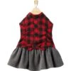Frisco Flannel Dog & Cat Dress -Frisco 268645 MAIN. AC SS1800 V1637648573
