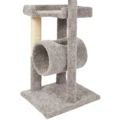 Frisco 54-in Real Carpet Cat Tree With Tunnel And Square Perches -Frisco 282767 PT4. AC SS1800 V1621948663