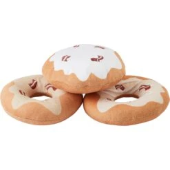 Frisco Fall Maple Bacon Donut Plush Cat Toy With Catnip