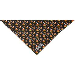 Frisco Candy Corn Personalized Dog & Cat Bandana -Frisco 287056 PT3. AC SS1800 V1623246192