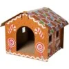 Frisco Holiday Gingerbread House Cardboard Cat House Cat Toy 2 Frisco Holiday Gingerbread House Cardboard Cat House Cat Toy -Frisco 287289 MAIN. AC SS1800 V1694812849