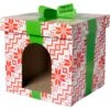 Frisco Holiday Gift Box Cardboard Cat House 2 Frisco Holiday Gift Box Cardboard Cat House -Frisco 287291 MAIN. AC SS1800 V1694809486