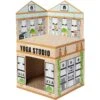 Frisco Yoga Studio Cardboard Cat House, 2-Story 1 Frisco Yoga Studio Cardboard Cat House, 2-Story -Frisco 288965 MAIN. AC SS1800 V1638289769