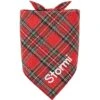 Frisco Tartan Plaid Embroidered Personalized Dog & Cat Bandana 2 Frisco Tartan Plaid Embroidered Personalized Dog & Cat Bandana -Frisco 301157 MAIN. AC SS1800 V1628011946
