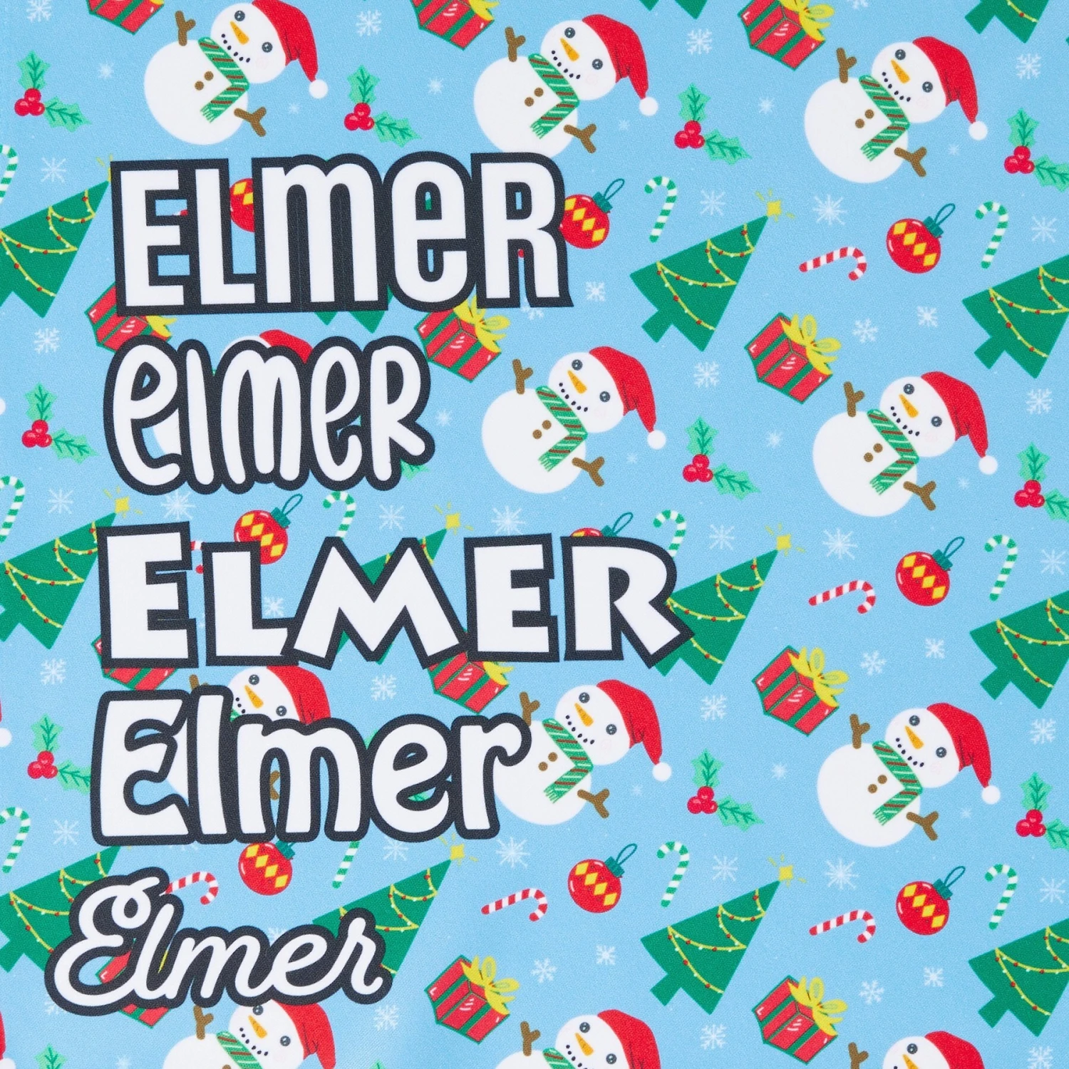 Frisco Snowman & Presents Personalized Dog & Cat Bandana 7 Frisco Snowman & Presents Personalized Dog & Cat Bandana - Image 5