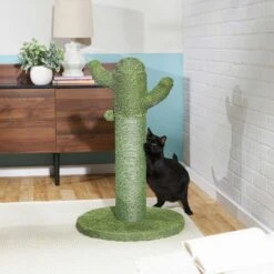 Frisco Cactus Cat Scratching Post & Frisco Taco Plush Cat Toy With Catnip -Frisco 303382 PT3. AC SS1800 V1623071255