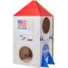Frisco Spaceship Cardboard Cat House, 2-Story 1 Frisco Spaceship Cardboard Cat House, 2-Story -Frisco 317721 MAIN. AC SS1800 V1686839253