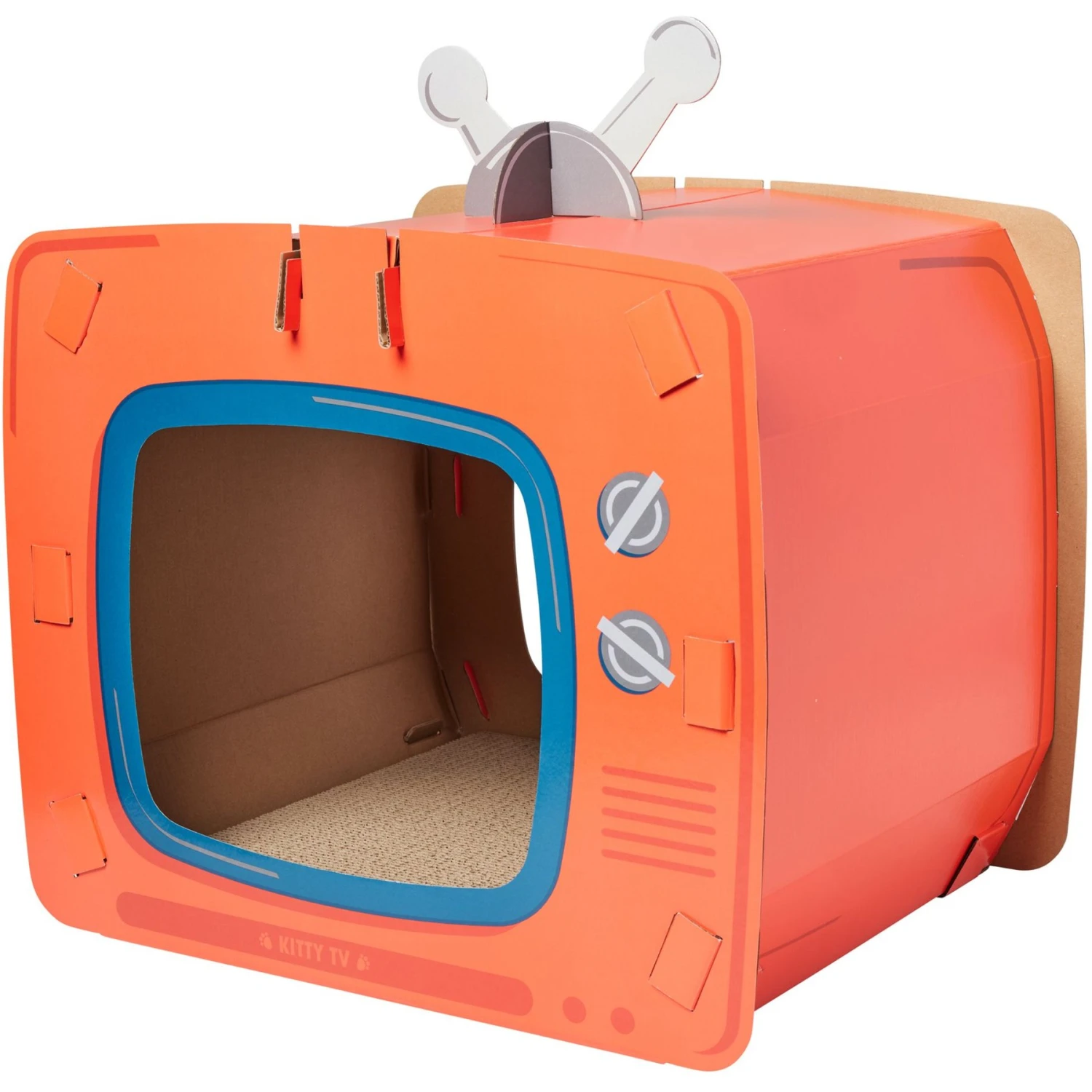 Frisco TV Set Cardboard Cat House 3 Frisco TV Set Cardboard Cat House