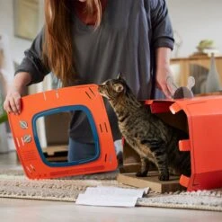 Frisco TV Set Cardboard Cat House 11 Frisco TV Set Cardboard Cat House -Frisco 317731 PT3. AC SS1800 V1688677262