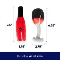 Frisco Halloween Haunted Drinks Plush Cat Toy With Catnip -Frisco 344062 PT1. AC SS1800 V1689877617