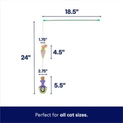 Frisco Halloween Potion Teaser Wand Cat Toy With Catnip -Frisco 344076 PT1. AC SS1800 V1689872854