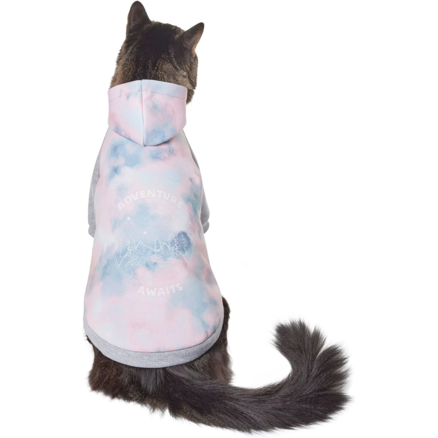 Frisco Pink Tie Dye Dog & Cat Hoodie 3 Frisco Pink Tie Dye Dog & Cat Hoodie