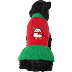 Frisco Penguin Dog & Cat Sweater Dress -Frisco 358207 PT2. AC SS1800 V1660756783