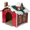 Frisco Holiday Santa's Workshop Cardboard Cat House 1 Frisco Holiday Santa's Workshop Cardboard Cat House -Frisco 360881 MAIN. AC SS1800 V1694813158