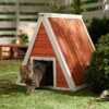 Frisco Outdoor Wooden A-Frame Cat House 1 Frisco Outdoor Wooden A-Frame Cat House -Frisco 361001 MAIN. AC SS1800 V1659972526
